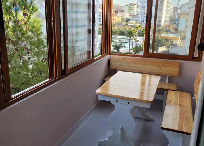 Orange Apartment Golem (Tirana)